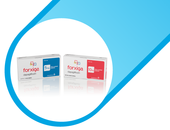 Pack of Forxiga capsules
